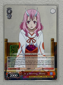 In a Meeting, Shuna - TSK/S82-E036 R - Weiss Schwarz That Time I Got Reincarnated as a Slime Vol.2
