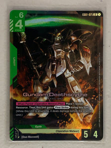 Gundam Deathscythe - GD01-025 LR - Gundam Card Game GD01 Newtype Rising