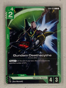 Gundam Deathscythe - GD01-033 U - Gundam Card Game GD01 Newtype Rising