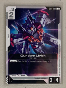 Gundam Lfrith - GD01-086 C - Gundam Card Game GD01 Newtype Rising