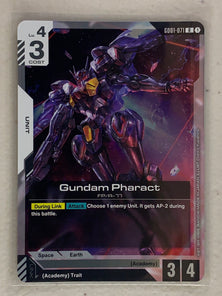 Gundam Pharact - GD01-071 R - Gundam Card Game GD01 Newtype Rising