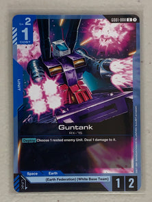 Guntank - GD01-008 C - Gundam Card Game GD01 Newtype Rising