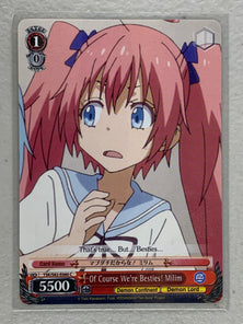 Of Course We're Besties! Milim - TSK/S82-E060 C - Weiss Schwarz That Time I Got Reincarnated as a Slime Vol.2