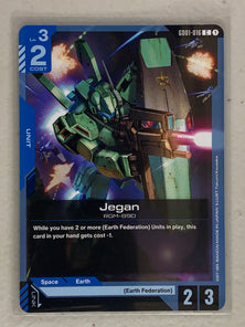 Jegan - GD01-016 C - Gundam Card Game GD01 Newtype Rising