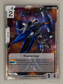 Kusanagi - GD01-129 U - Gundam Card Game GD01 Newtype Rising