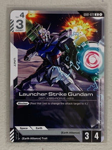Launcher Strike Gundam  - GD01-072 U - Gundam Card Game GD01 Newtype Rising