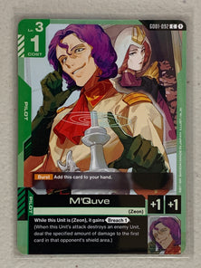 M'Quve - GD01-092 C - Gundam Card Game GD01 Newtype Rising