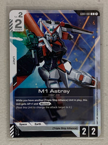M1 Astray - GD01-081 C - Gundam Card Game GD01 Newtype Rising