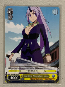 Unsettling Atmosphere, Shion - TSK/S82-E019 C - Weiss Schwarz That Time I Got Reincarnated as a Slime Vol.2