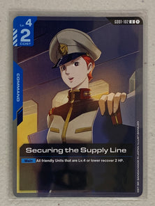 Securing the Supply Line - GD01-102 U - Gundam Card Game GD01 Newtype Rising