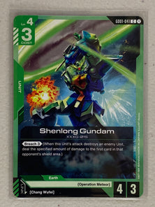 Shenlong Gundam - GD01-041 C - Gundam Card Game GD01 Newtype Rising