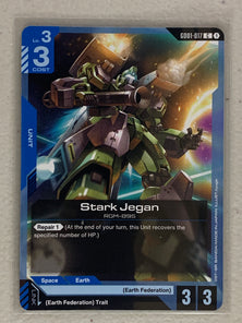 Stark Jagan - GD01-017 C - Gundam Card Game GD01 Newtype Rising