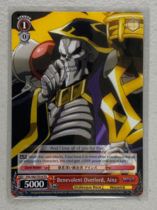 Benevolent Overlord, Ainz - OVL/S62-TE14 TD - Weiss Schwarz Nazarick: Tomb of the Undead Vol.1