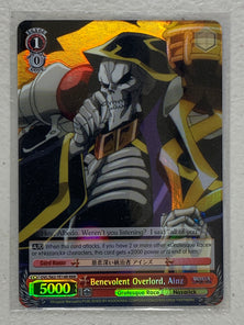Benevolent Overlord, Ainz - OVL/S62-TE14R RRR - Weiss Schwarz Nazarick: Tomb of the Undead Vol.1