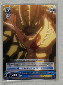 Berserker with a Giant Fist, Zenberu - OVL/S62-E095 C - Weiss Schwarz Nazarick: Tomb of the Undead Vol.1