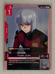Yzak Jule - GD01-094 U - Gundam Card Game GD01 Newtype Rising