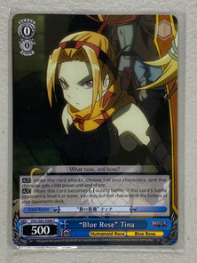 "Blue Rose" Tina - OVL/S62-E088 C - Weiss Schwarz Nazarick: Tomb of the Undead Vol.1