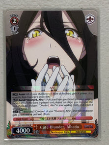 Cute Blunder, Albedo - OVL/S62-E056 R - Weiss Schwarz Nazarick: Tomb of the Undead Vol.1