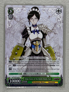 Elder Sister of the Battle Maids, Yuri - OVL/S62-E040 U - Weiss Schwarz Nazarick: Tomb of the Undead Vol.1