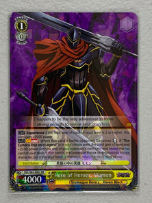 Hero of Heroes, Momon - OVL/S62-E002 RR - Weiss Schwarz Nazarick: Tomb of the Undead Vol.1