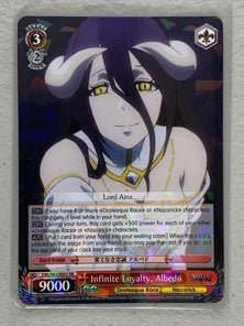 Infinite Loyalty, Albedo - OVL/S62-E052 RR - Weiss Schwarz Nazarick: Tomb of the Undead Vol.1