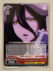 Nature of a Floor Guardian, Albedo - OVL/S62-E066 C - Weiss Schwarz Nazarick: Tomb of the Undead Vol.1