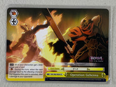 Operation Gehenna - OVL/S62-E024 CC - Weiss Schwarz Nazarick: Tomb of the Undead Vol.1