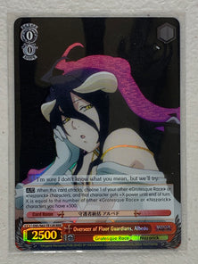 Overseer of Floor Guardians, Albedo - OVL/S62-TE12R RRR - Weiss Schwarz Nazarick: Tomb of the Undead Vol.1
