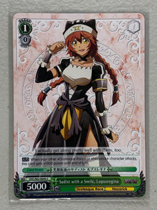 Sadist with a Smile. Lupusregina - OVL/S62-E043 C - Weiss Schwarz Nazarick: Tomb of the Undead Vol.1