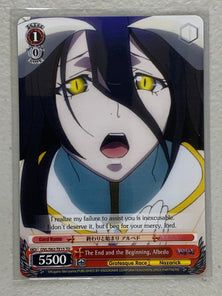 The End and the Beginning, Albedo - OVL/S62-TE15 TD - Weiss Schwarz Nazarick: Tomb of the Undead Vol.1