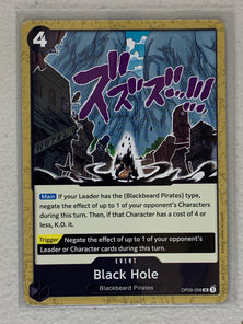 Black Hole - OP09-098 UC - One Piece Card Game Emperors in the New World OP-09