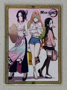 Shinobu, Mitsuri & Nezuko - MSR-004 - Metal PR Card