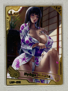 Hinata Hyuga - LSP-010 - Metal PR Card