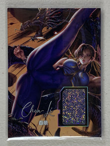 Chun Li - Numbered Material Card 101/399 - XMPD-06 - Star Party