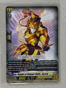 Knight of Elegant Skills, Gareth D-BT11/090EN - Cardfight Vanguard Clash of the Heroes