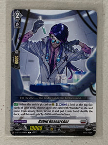 Rabid Researcher D-BT11/078EN - Cardfight Vanguard Clash of the Heroes