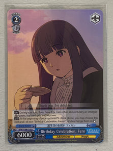 Birthday Celebration, Fern SFN/S108-E102 C Weiss Schwarz Frieren: Beyond Journey's End