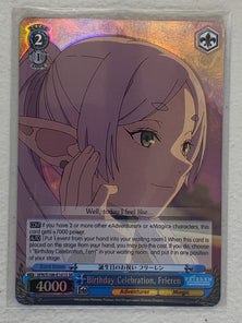 Birthday Celebration, Frieren SFN/S108-E101S SR Weiss Schwarz Frieren: Beyond Journey's End