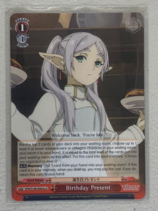 Birthday Present SFN/S108-E065a U Weiss Schwarz Frieren: Beyond Journey's End