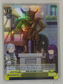 Magic That Removes Rust From Bronze Statues SFN/S108-E021S SR Weiss Schwarz Frieren: Beyond Journey's End