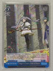 Magic to Create a Field of Flowers SFN/S108-E105 R Weiss Schwarz Frieren: Beyond Journey's End