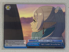 Sight I Couldn't See on My Own SFN/S108-E110 CR Weiss Schwarz Frieren: Beyond Journey's End