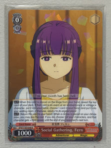 Social Gathering, Fern SFN/S108-E048 R Weiss Schwarz Frieren: Beyond Journey's End