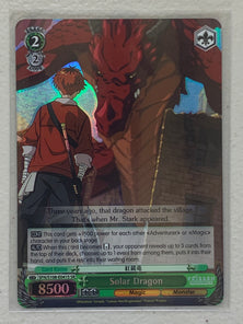 Solar Dragon SFN/S108-E041S SR Weiss Schwarz Frieren: Beyond Journey's End