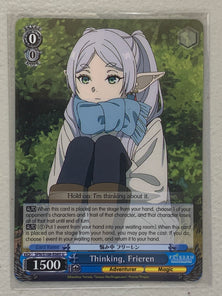 Thinking, Frieren SFN/S108-E085 U Weiss Schwarz Frieren: Beyond Journey's End