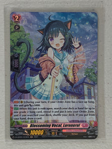 Blossoming Vocal, Loronerol (Holo) - D-LBT01/H10EN - Cardfight Vanguard Lyrical Melody