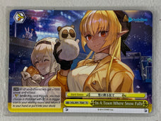 In A Town Where Snow Falls - HOL/W91-TE081 TD - Weiss Schwarz Hololive Production