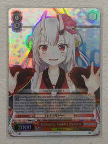 Kawayo, Nakiri Ayame - HOL/W91-E101S SR - Weiss Schwarz Hololive Production