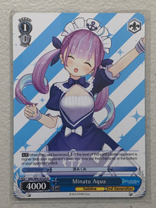 Minato Aqua - HOL/W91-E125 U - Weiss Schwarz Hololive Production