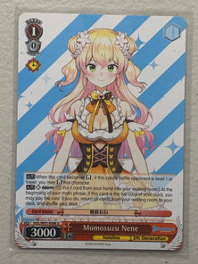 Momosuzu Nene - HOL/W91-E086 U - Weiss Schwarz Hololive Production